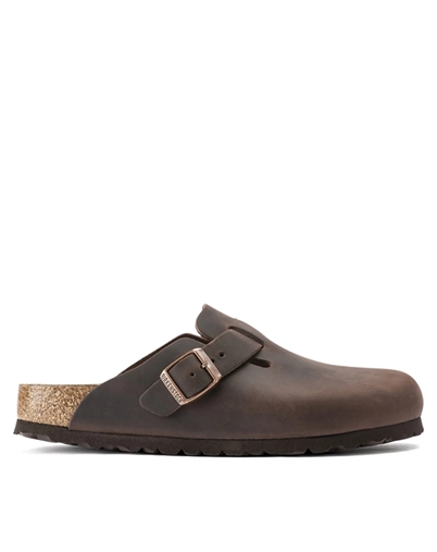 Boston Oiled Leather Sandal - Habana - Birkenstock